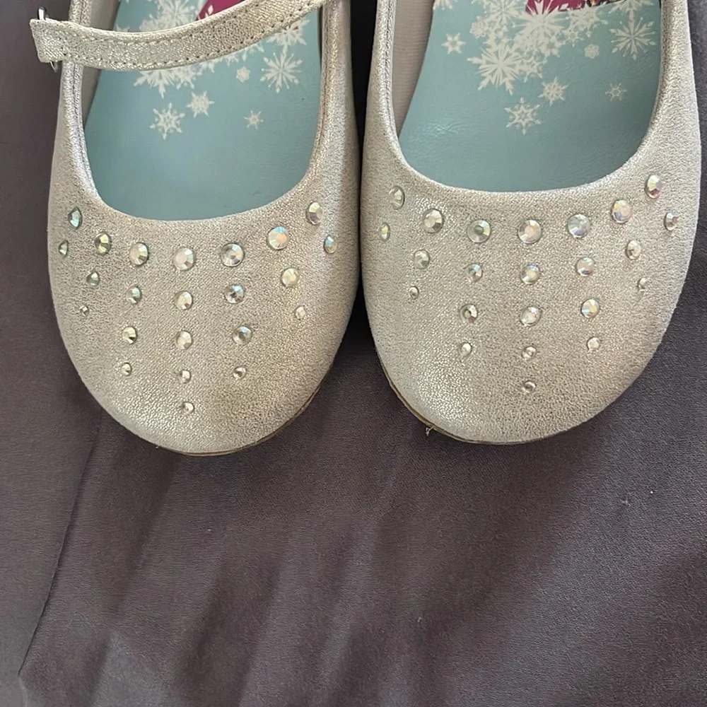 Disney Frozen Mary Jane style Girl Shoes - Picture 2 of 7
